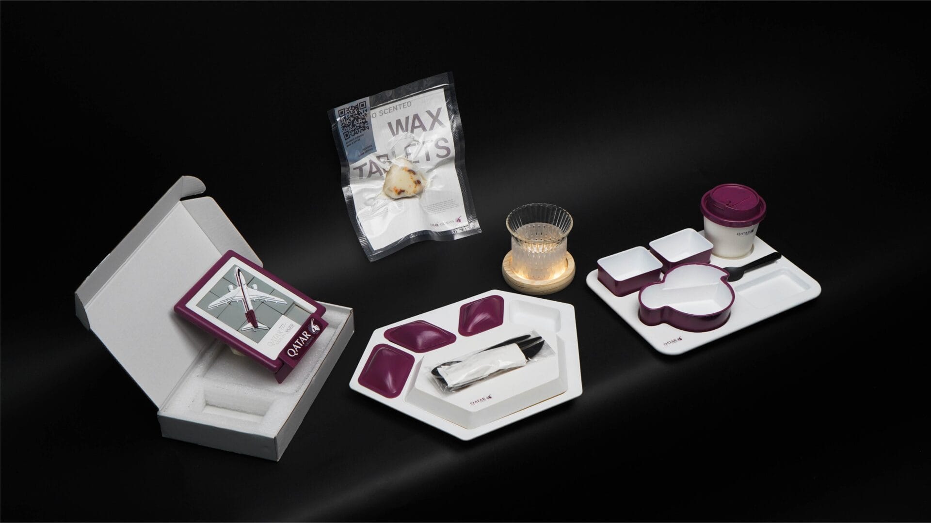 The Design Of The Flight Lunch Box And Other Related Products For QATAR AIRWAYS